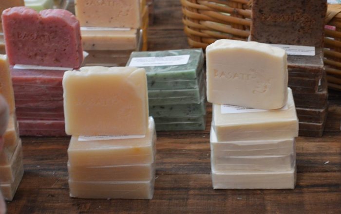 Handmade soap at a stall in Mexico - via Wikimedia Commons (https://commons.wikimedia.org/wiki/File:6oGastronomica31.JPG)