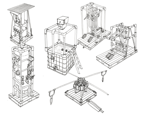 Components of the Human Power Plant