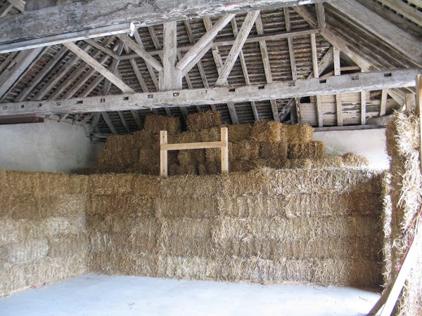 straw bales