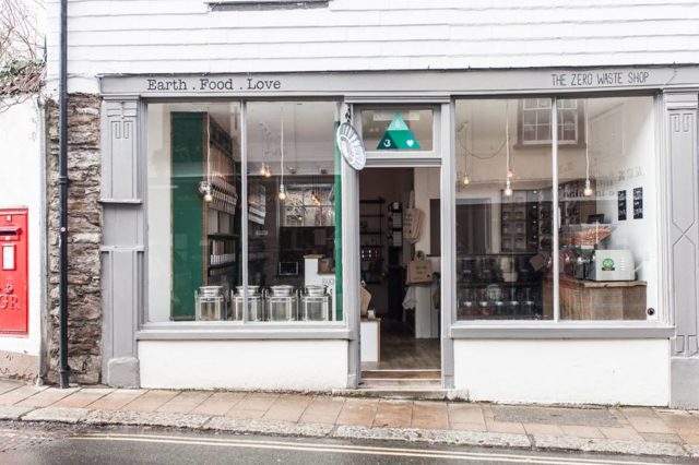 The Zero Waste Shop, Totnes, Devon.