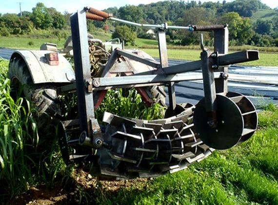 Farm Hack Cover Crop Roller Open Source Agriculture