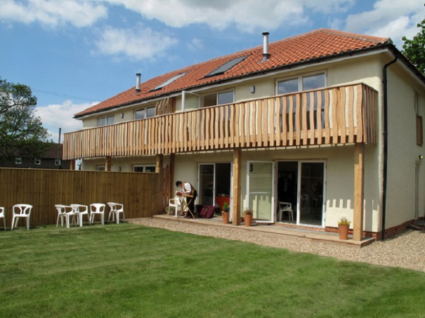 straw-bale council houses