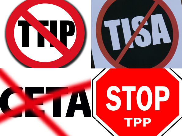 TTIP, TISA, CETA, TPP: acronyms abound when it comes to trade deals